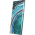 Turquoise Watercolor Geode Galaxy Note 10 Plus Skin