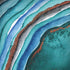 Turquoise Watercolor Geode Galaxy Note 8 Skin