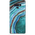 Turquoise Watercolor Geode Galaxy Note 9 Skin