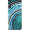 Turquoise Watercolor Geode Galaxy S20 Fan Edition Skin