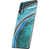 Turquoise Watercolor Geode Galaxy S20 Fan Edition Skin