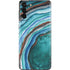 Turquoise Watercolor Geode Galaxy S21 Plus 5G Skin