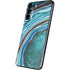 Turquoise Watercolor Geode Galaxy S22 Plus Skin