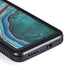 Turquoise Watercolor Geode Galaxy S23 Waterproof Case