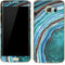 Turquoise Watercolor Geode Galaxy S7 Edge Skin