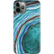 Turquoise Watercolor Geode iPhone 11 Pro Lite Case