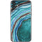 Turquoise Watercolor Geode iPhone 11 Skin