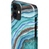 Turquoise Watercolor Geode iPhone 12 Mini Lite Case