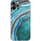 Turquoise Watercolor Geode iPhone 12 Pro Max Skin