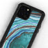 Turquoise Watercolor Geode iPhone 12 Pro Waterproof Case