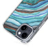 Turquoise Watercolor Geode iPhone 13 MagSafe Case