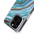 Turquoise Watercolor Geode iPhone 13 Pro MagSafe Case