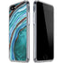 Turquoise Watercolor Geode iPhone SE (2nd & 3rd Gen) Clear Case