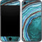 Turquoise Watercolor Geode iPhone SE (2nd & 3rd Gen) Skin
