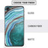 Turquoise Watercolor Geode iPhone SE (2nd & 3rd Gen) Skin