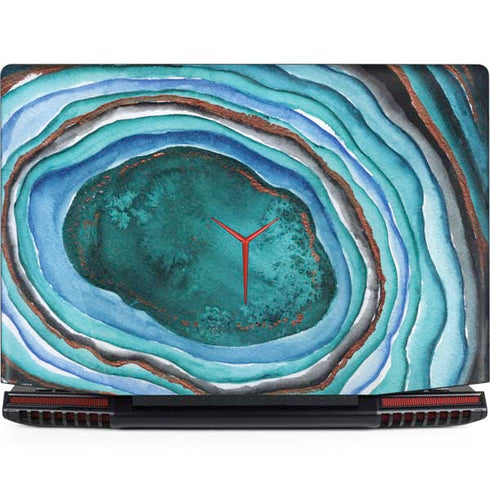Turquoise Watercolor Geode Legion Y720 Skin