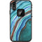 Turquoise Watercolor Geode LifeProof Fre iPhone Skin