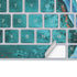 Turquoise Watercolor Geode Magic Keyboard Skin