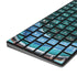 Turquoise Watercolor Geode Magic Keyboard with Numeric Keypad Skin
