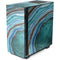 Turquoise Watercolor Geode NZXT H510 Compact ATX Mid-Tower Case Skin
