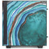 Turquoise Watercolor Geode NZXT H510 Compact ATX Mid-Tower Case Skin