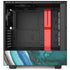 Turquoise Watercolor Geode NZXT H510 Compact ATX Mid-Tower Case Skin