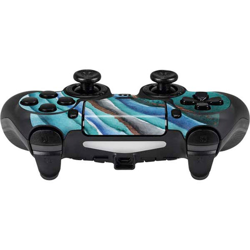 Turquoise Watercolor Geode PS4/PC SCUF Impact Controller Skin