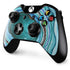 Turquoise Watercolor Geode Xbox One Controller Skin