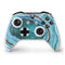 Turquoise Watercolor Geode Xbox One S Controller Skin