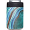 Turquoise Watercolor Geode Yeti Colster Can Insulator Skin