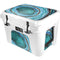 Turquoise Watercolor Geode YETI Tundra 35 Hard Cooler Skin