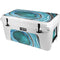 Turquoise Watercolor Geode YETI Tundra 65 Hard Cooler Skin