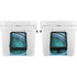 Turquoise Watercolor Geode YETI Tundra 65 Hard Cooler Skin