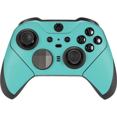 Turquoise Blue Solid Xbox Elite Wireless Controller Series 2 Skin