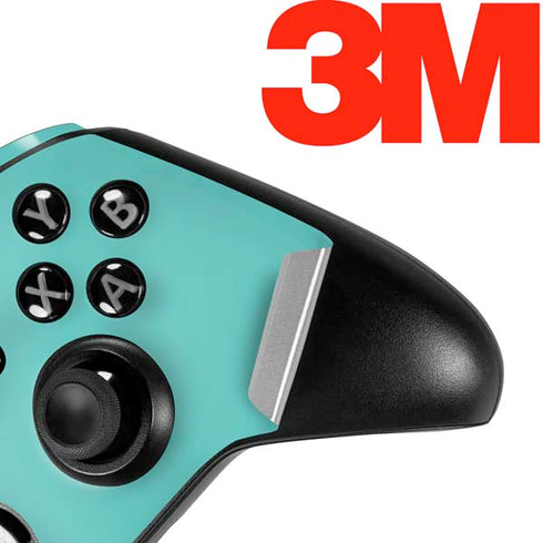 Turquoise Blue Solid Xbox One Elite Controller Skin
