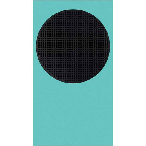 Turquoise Blue Solid Xbox Series S Console Skin