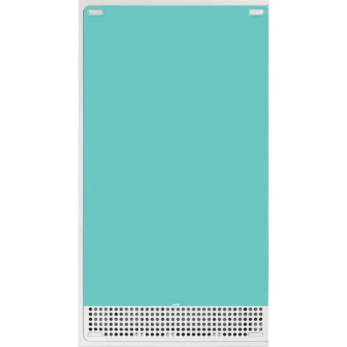 Turquoise Blue Solid Xbox Series S Console Skin