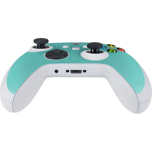 Turquoise Blue Solid Xbox Series S Controller Skin