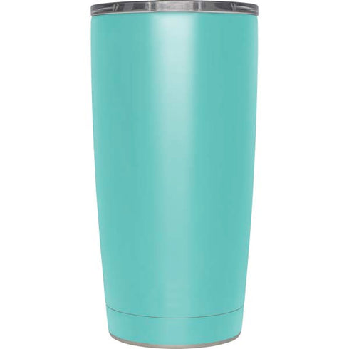 Turquoise Blue Solid Yeti 20oz Tumbler Skin