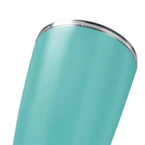Turquoise Blue Solid Yeti 20oz Tumbler Skin