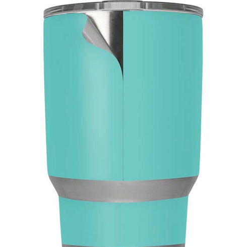 Turquoise Blue Solid Yeti 20oz Tumbler Skin