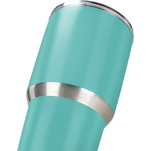 Turquoise Blue Solid Yeti 30oz Rambler Tumbler Skin