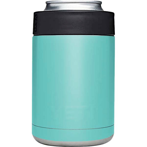 Turquoise Blue Solid Yeti Colster Can Insulator Skin