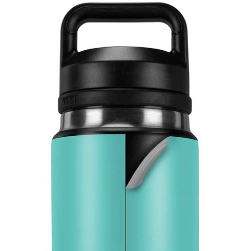 Turquoise Blue Solid YETI Rambler 26oz Bottle Skin
