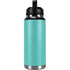Turquoise Blue Solid YETI Rambler 36oz Bottle Skin