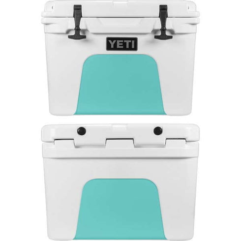 Turquoise YETI Tundra 35 Hard Cooler Skin