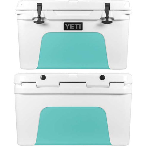 Turquoise YETI Tundra 45 Hard Cooler Skin