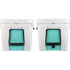 Turquoise YETI Tundra 65 Hard Cooler Skin