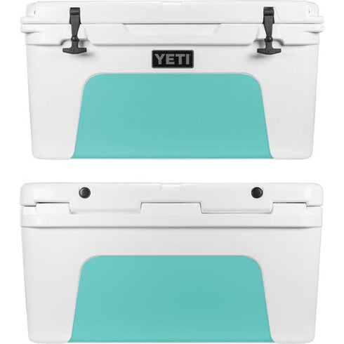 Turquoise YETI Tundra 75 Hard Cooler Skin