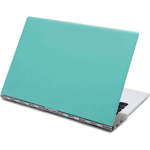 Turquoise Blue Solid Yoga 910 2-in-1 14in Touch-Screen Skin